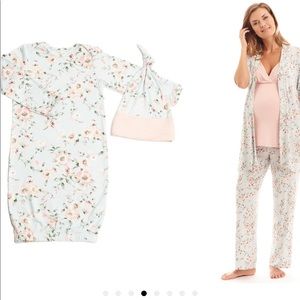 Every Grey five piece mama and baby sleep set